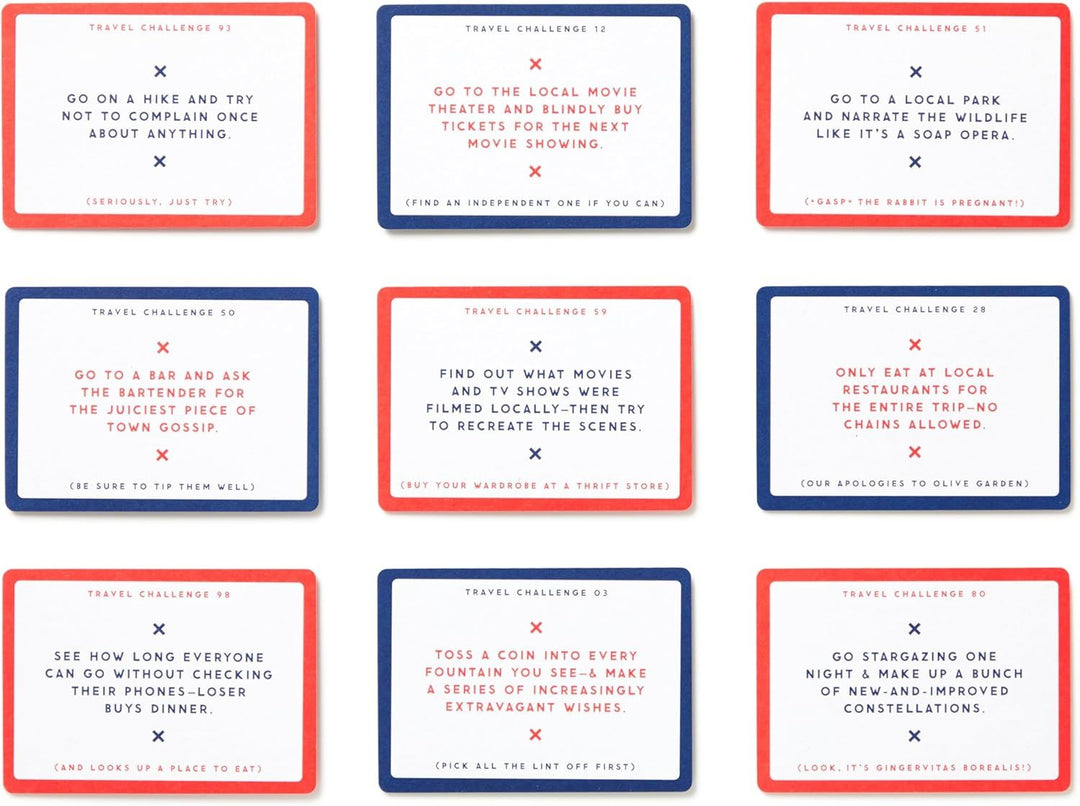 Challenge Accepted - Quirky Travel Tasks