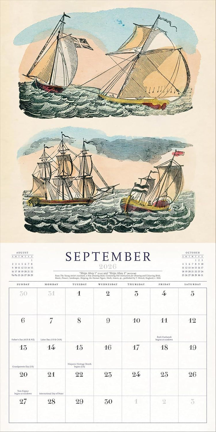 World of John Derian Wall Calendar 2026