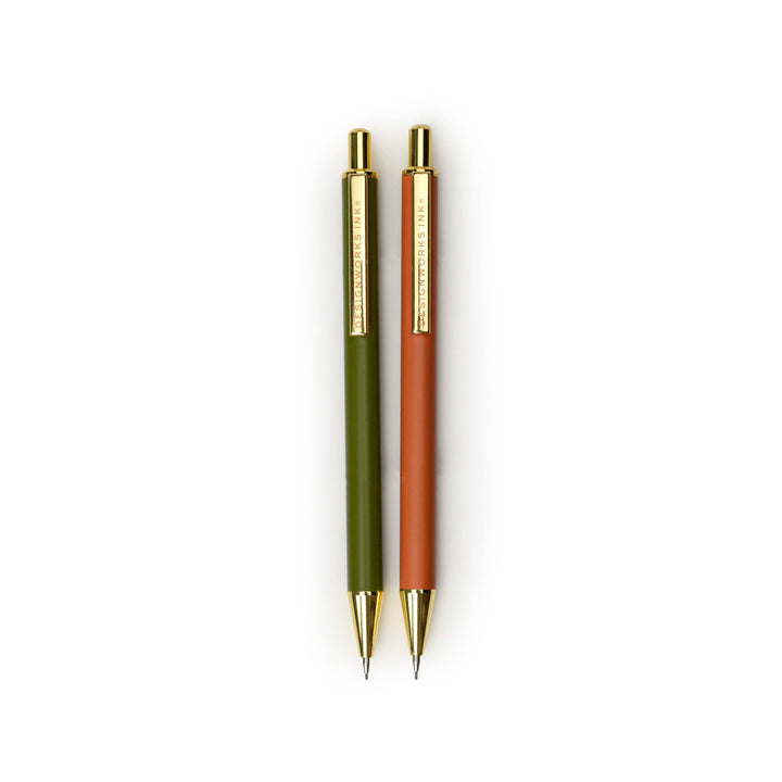 Mechanical Pencils - Army Green & Chili