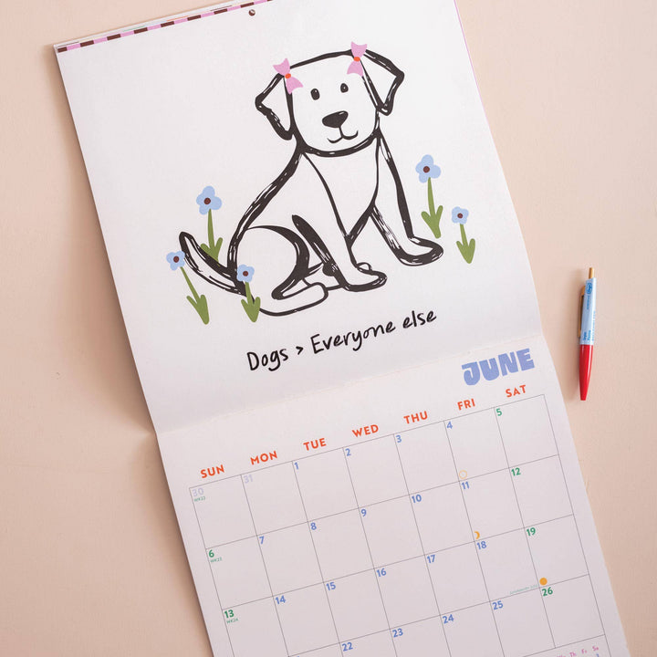 Dog Life 2027 Wall Calendar