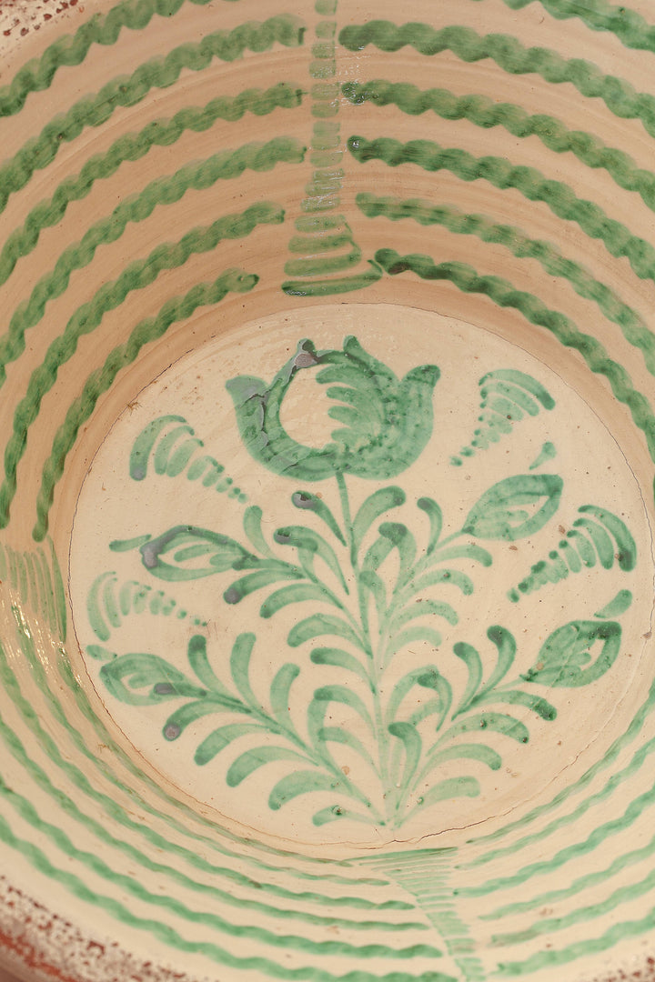 Green Lebrillos Granaínos Oversized Bowls