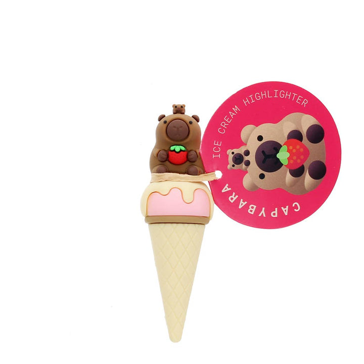 Capybara Ice Cream Highlighter
