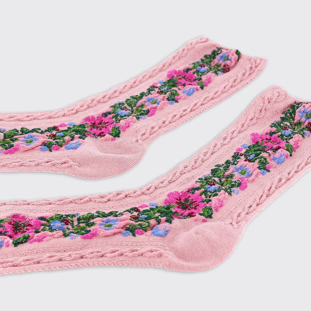 Floral Garland Socks