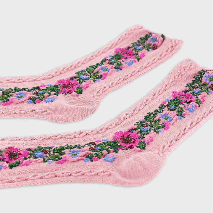 Floral Garland Socks