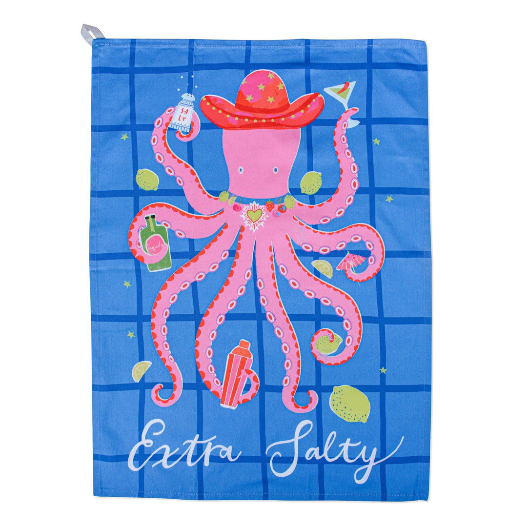 Extra Salty Hijinx Tea Towel