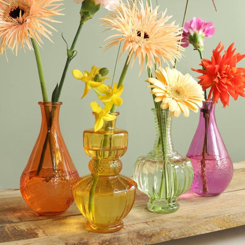 Dahlia Bud Vase - 4 Colours
