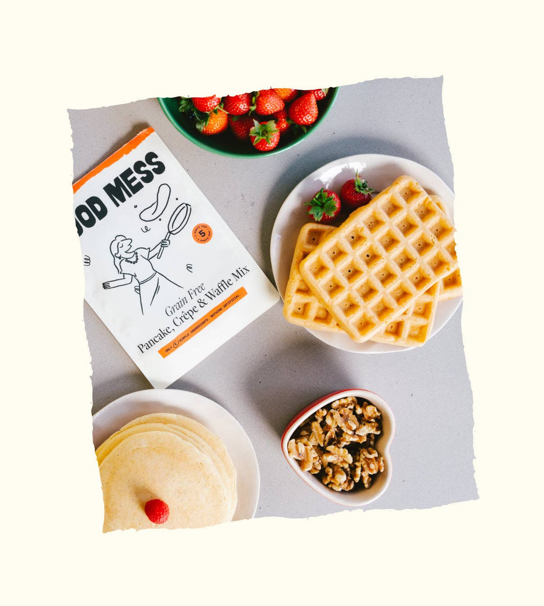 Pancake, Crêpe & Waffle Mix