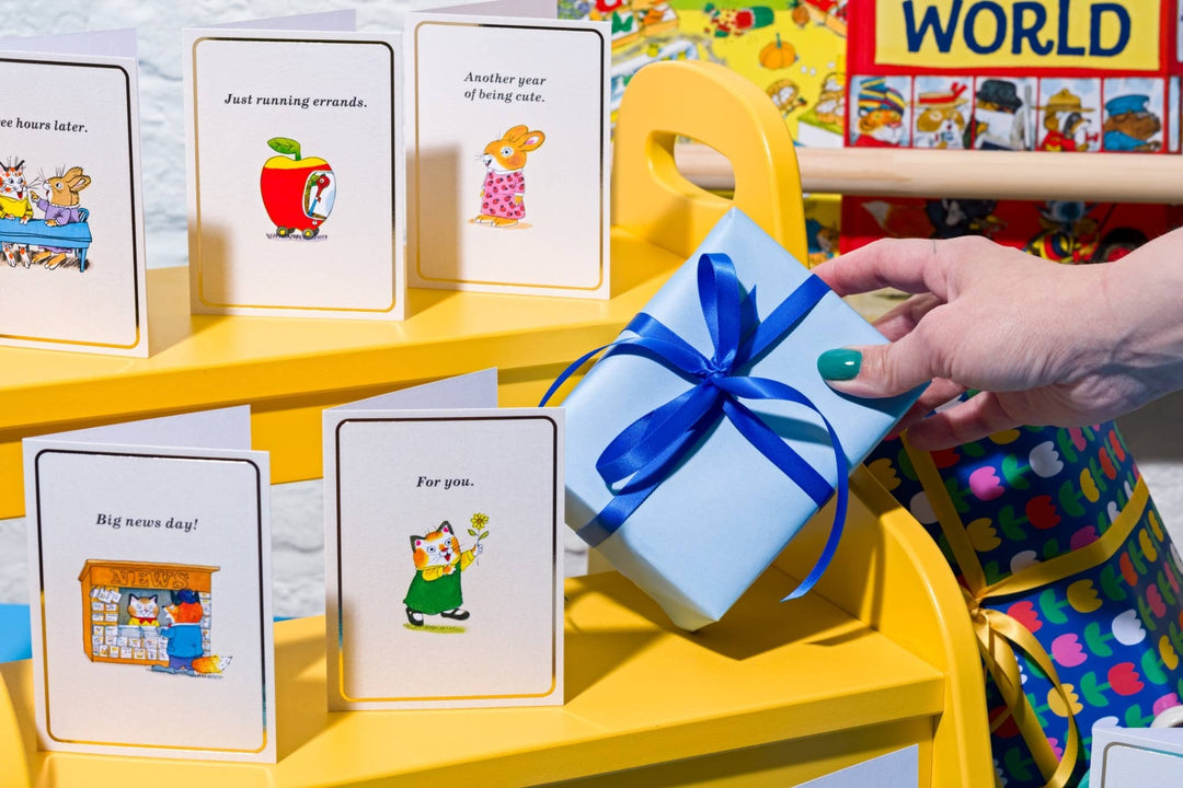 Worry - Mini Card by Richard Scarry