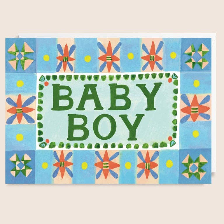 New Baby Boy Card