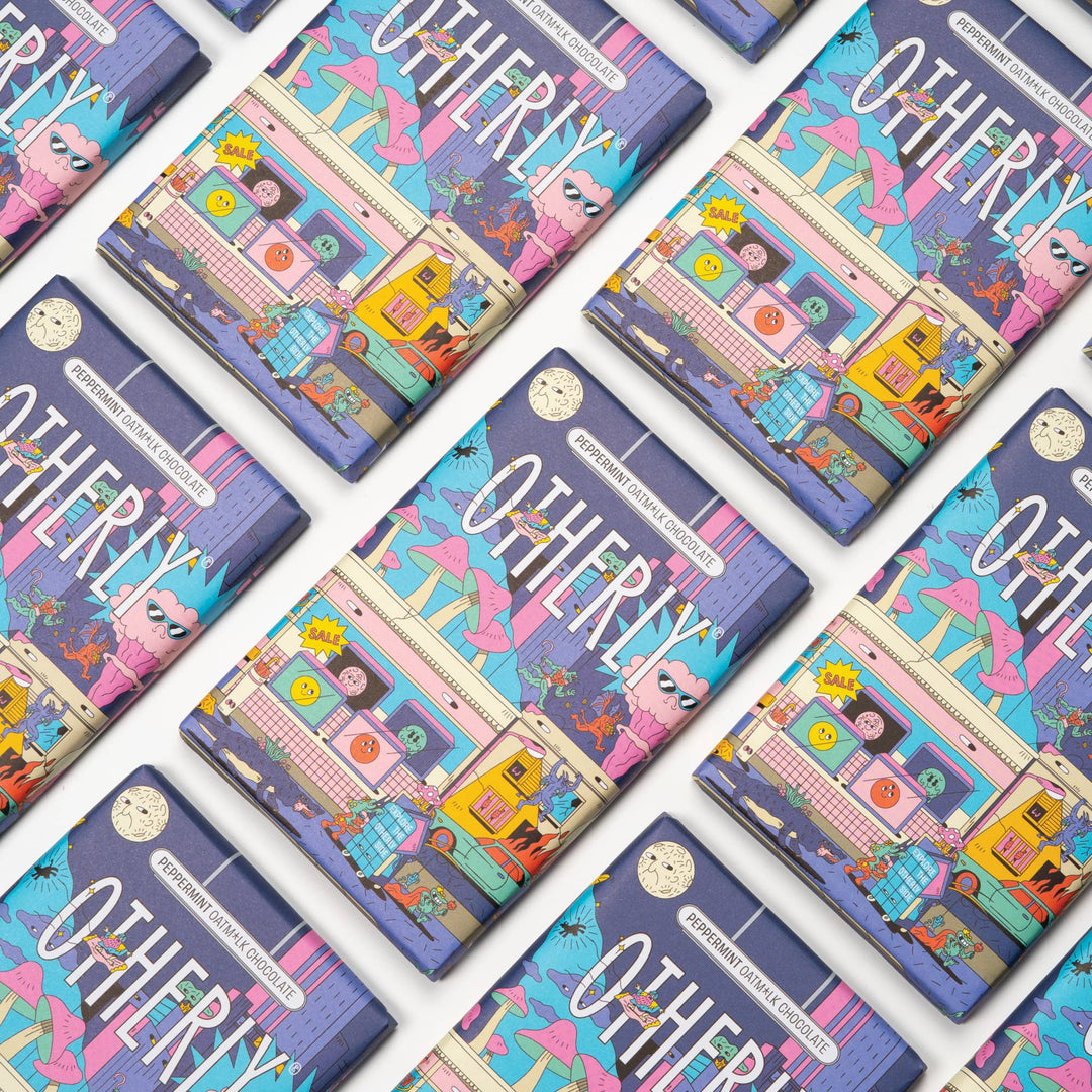 Peppermint Oatm*lk Chocolate Bar