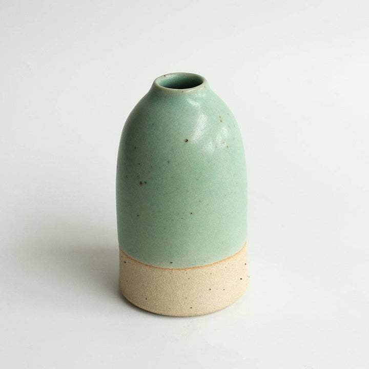 Mint Green Stoneware Vase