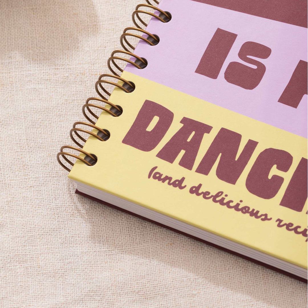 Kitchen Dancing Recipe Book Journal