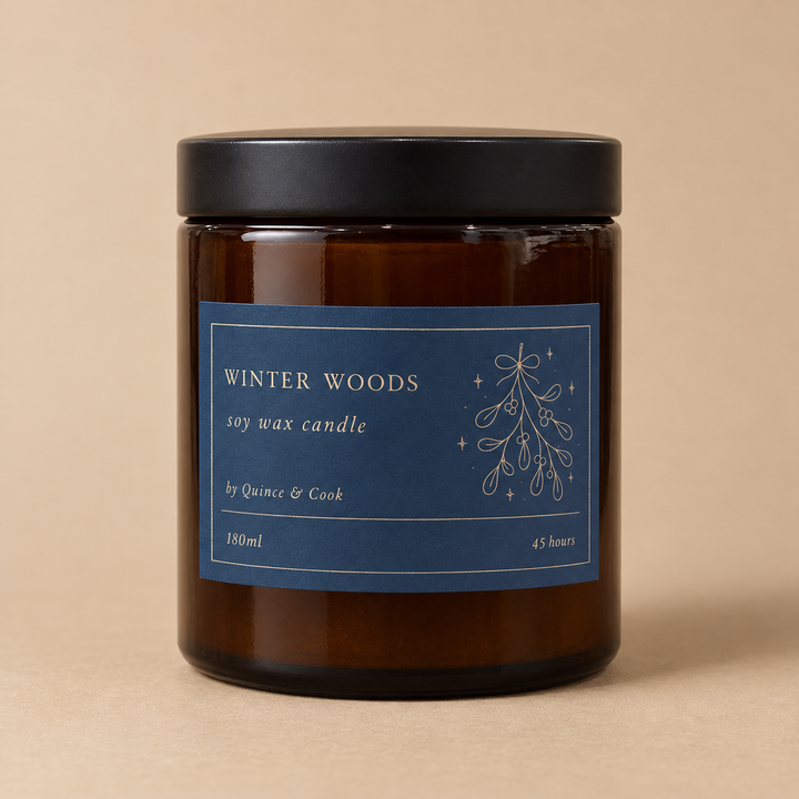 Festive Candle - Winter Woods