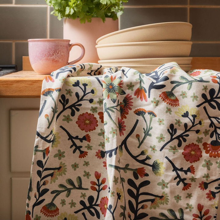 AGA Vintage Bloom Tea Towel