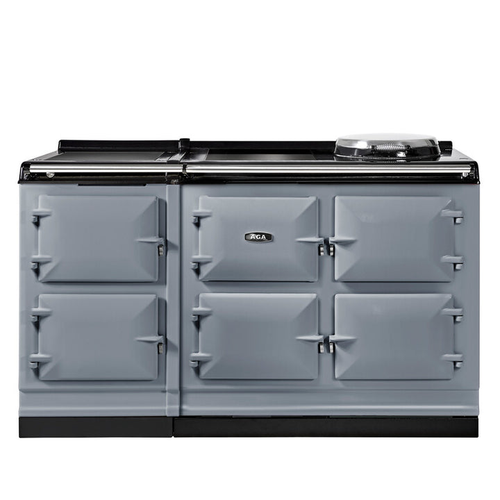 Grey AGA eR7i Series 150 Electric stove on a white background