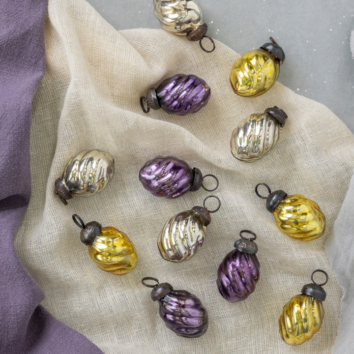 Mini Spiral Baubles