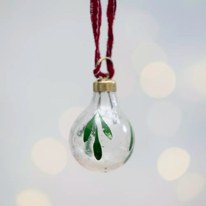 Glass Botanical Baubles