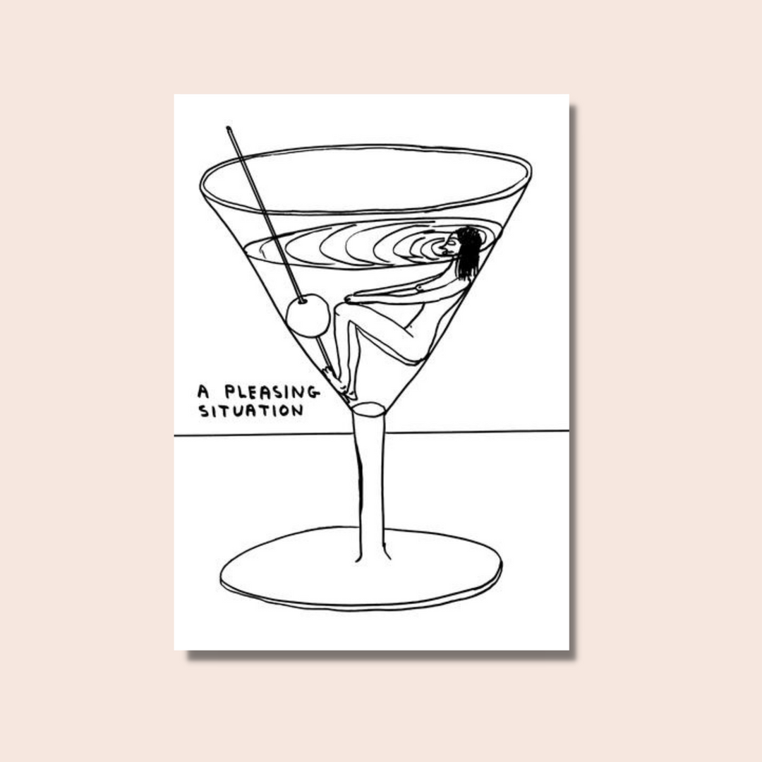 A Pleasing Situation Postcard