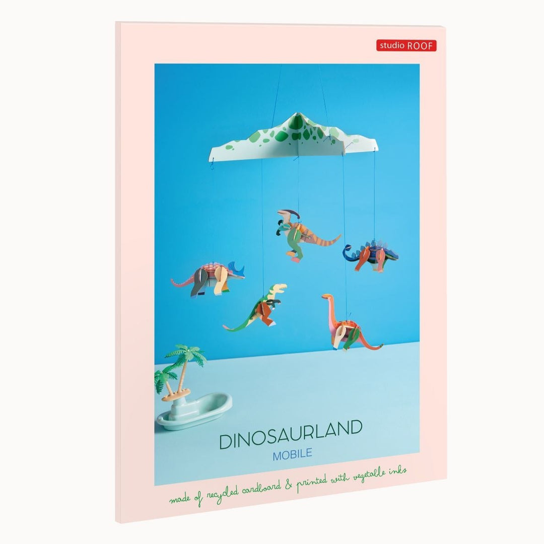 Dinosaurland Mobile 3D Model Kit