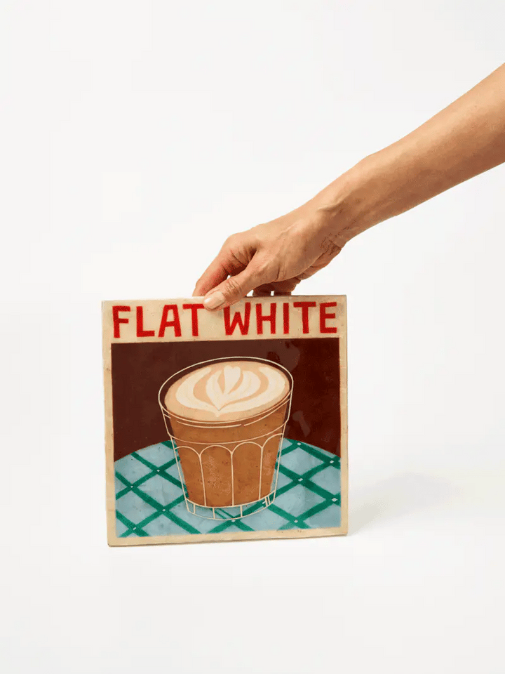 Flat White - Shell Wall Tile