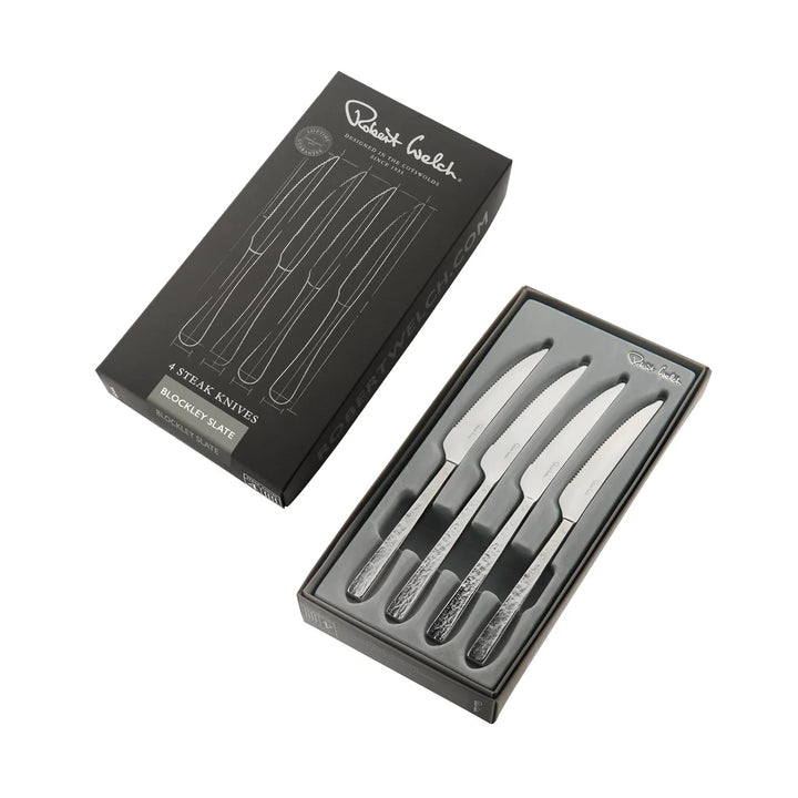 Robert Welch Steak Knife - Blockley Slate Bright