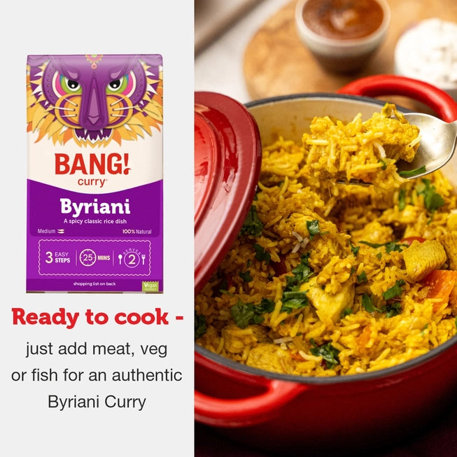 Bang Biryani Meal Kit with Basmati Rice & Secret Spice Mix