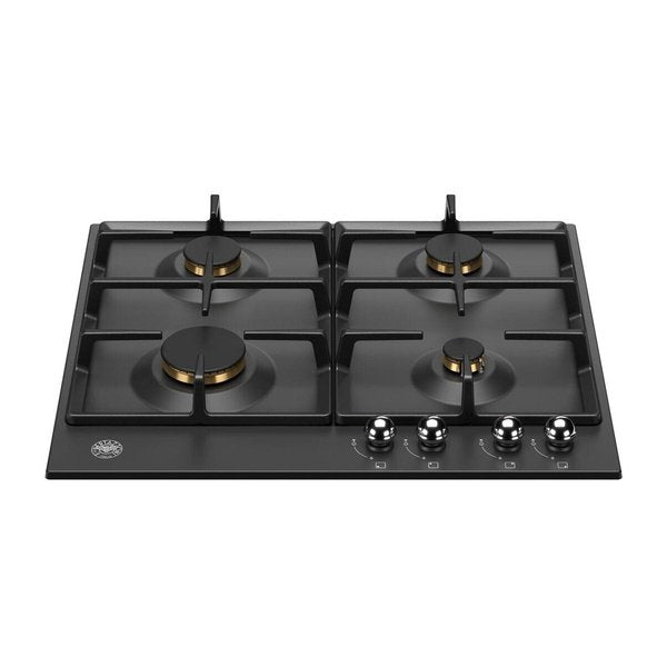 Bertazzoni gas hob p604herne in matt black showcase image