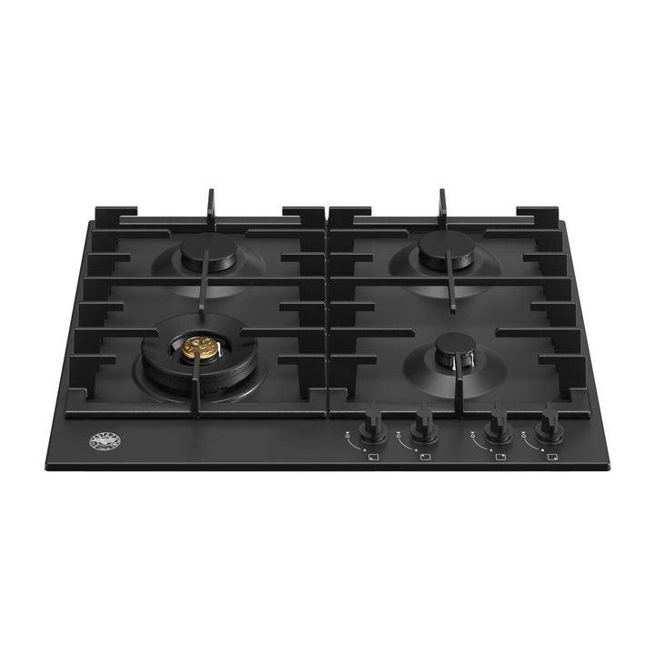 Bertazzoni gas hob p604lmodne in black showcase image