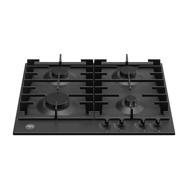 Bertazzoni gas hob showcase image in matt black 