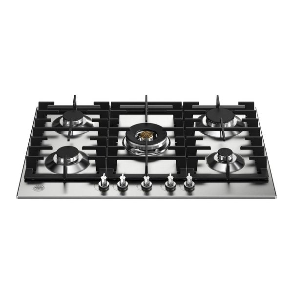 Bertazzoni gas hob p755cmodx in stainless steel showcase image