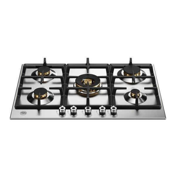 Bertazzoni gas hob p755cprox in stainless steel showcase image