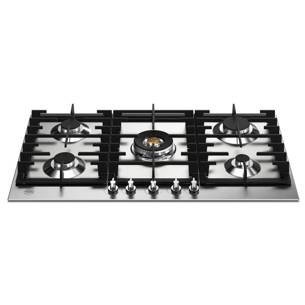 Bertazzoni gas hob p905cmodx in stainless steel showcase image