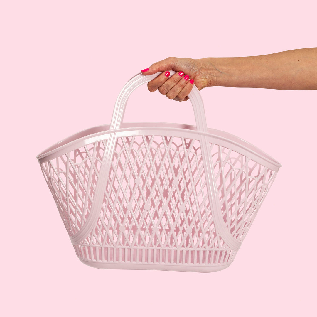 Betty Basket in Pink