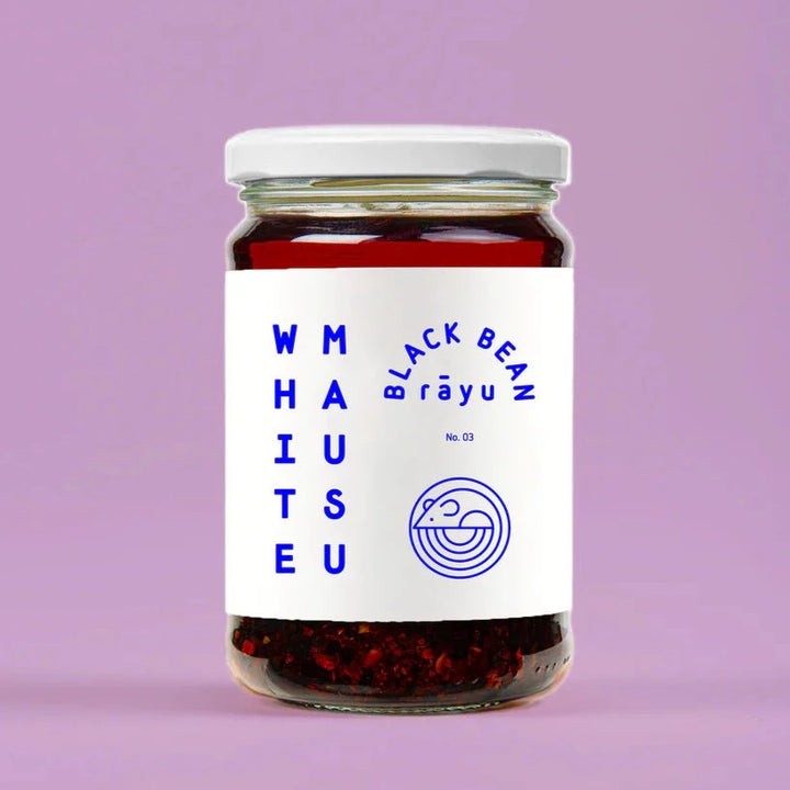 White Mausu Black Bean Rāyu