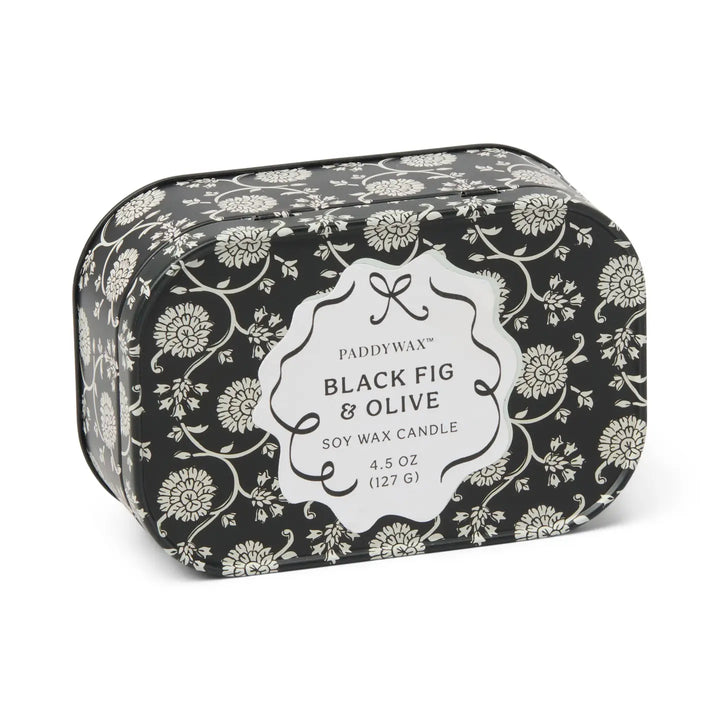 Black Fig & Olive Candle Tin