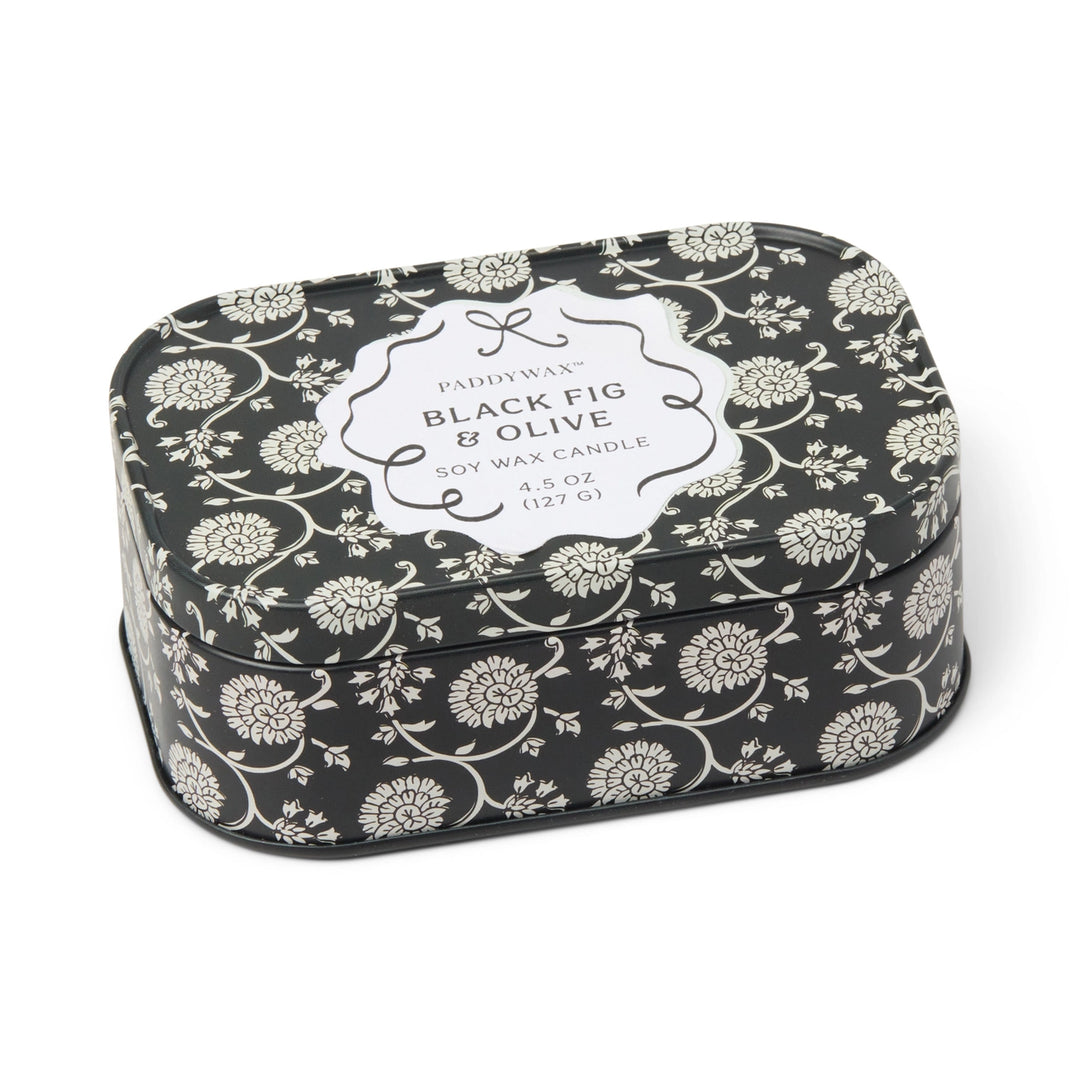 Black Fig & Olive Candle Tin