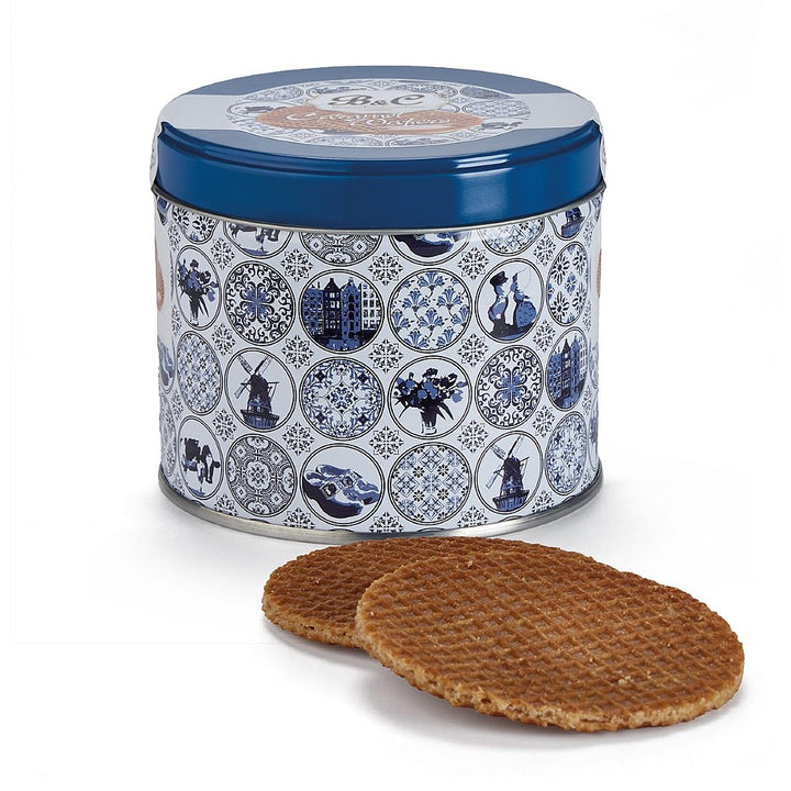 Caramel Wafers in Decorative Tin