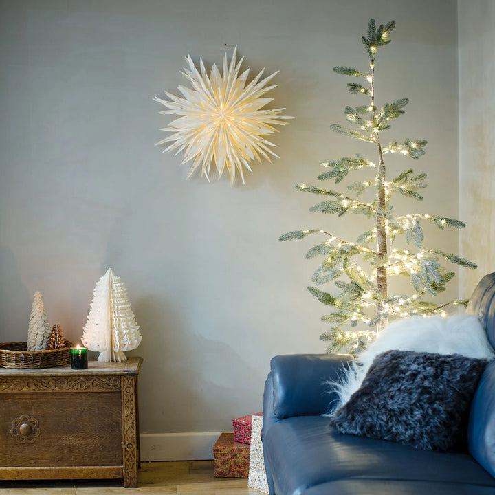 Borage Paper Hanging Snowflake 60cm