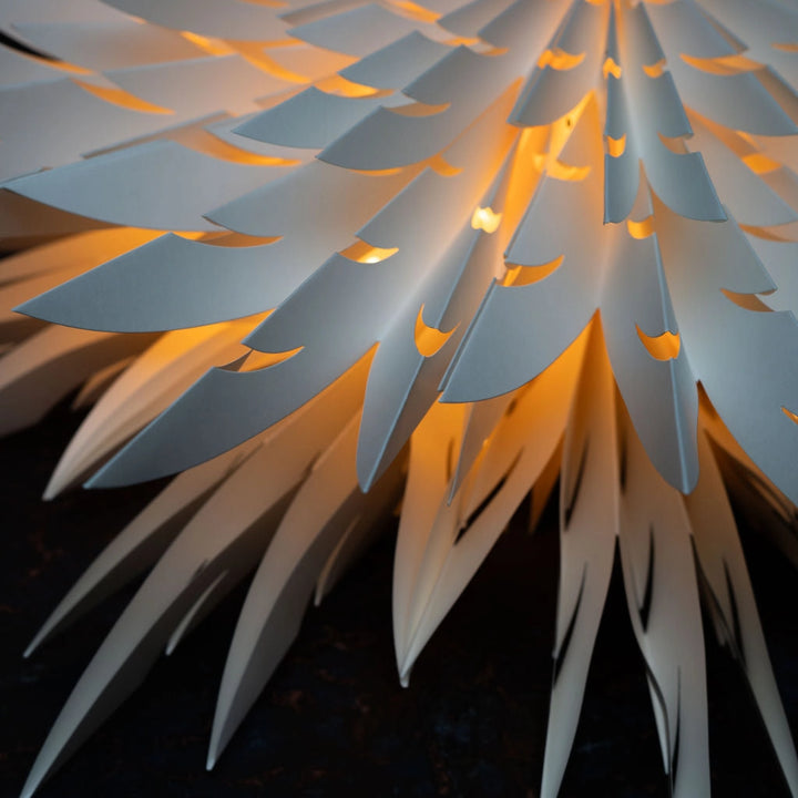 Borage Paper Hanging Snowflake 60cm