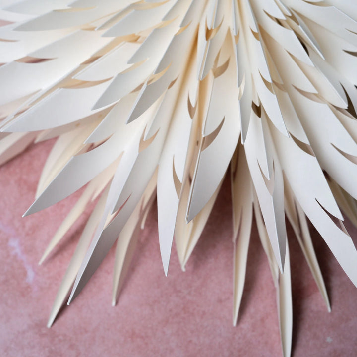 Borage Paper Hanging Snowflake 60cm