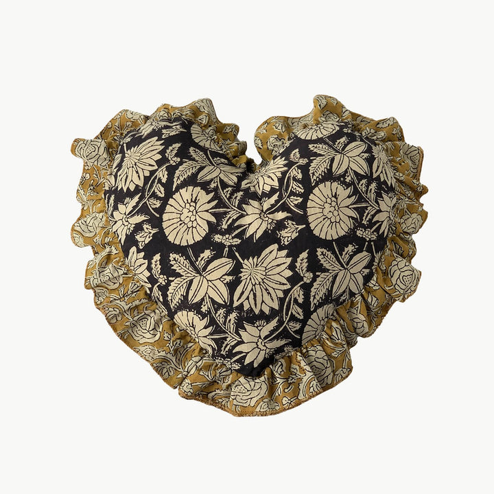 Botanical Heart Pillow