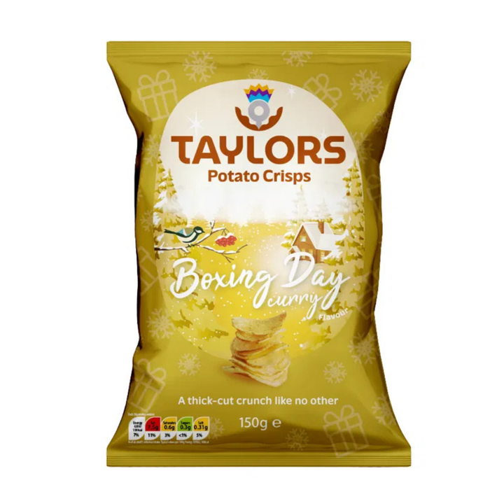 Boxing Day Curry Crisps