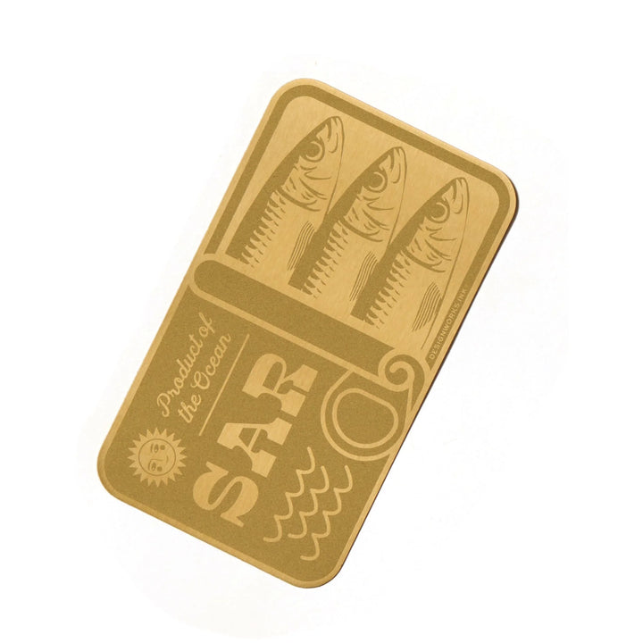 Sardines Brass Bookmark
