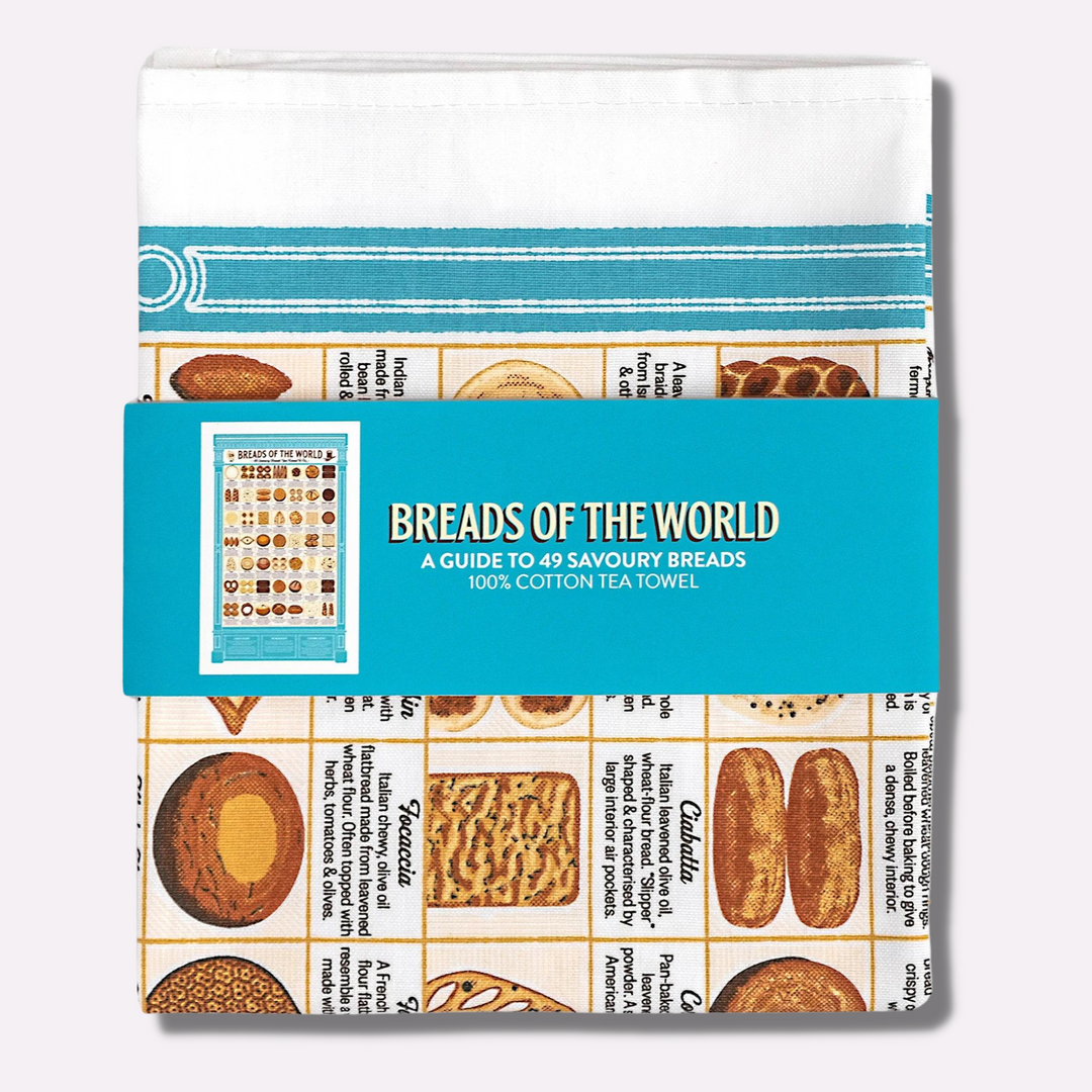 Breads of the World Tea Towel