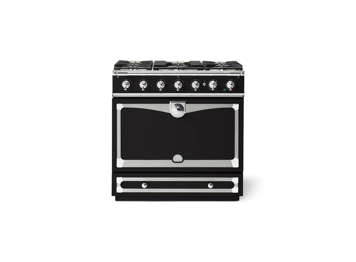 La Cornue CornuFé 90 Albertine Dual Fuel Range Cooker – Matte Black