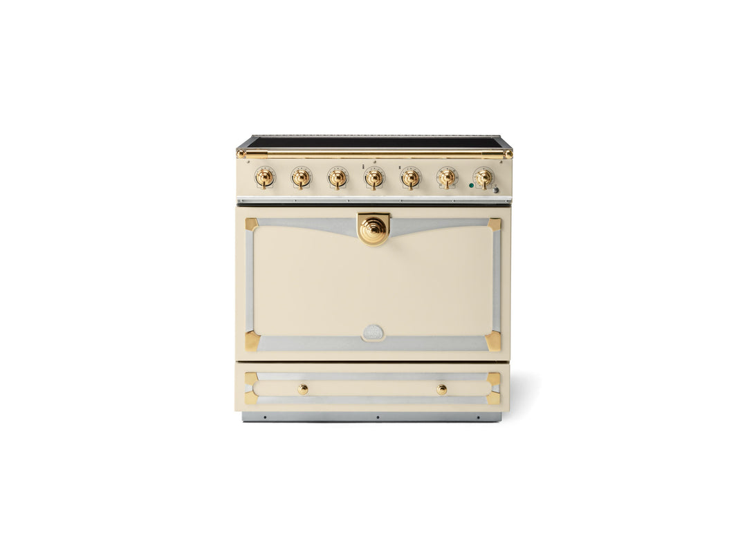 La Cornue CornuFé 90 Albertine Induction Range Cooker – Morning Dew