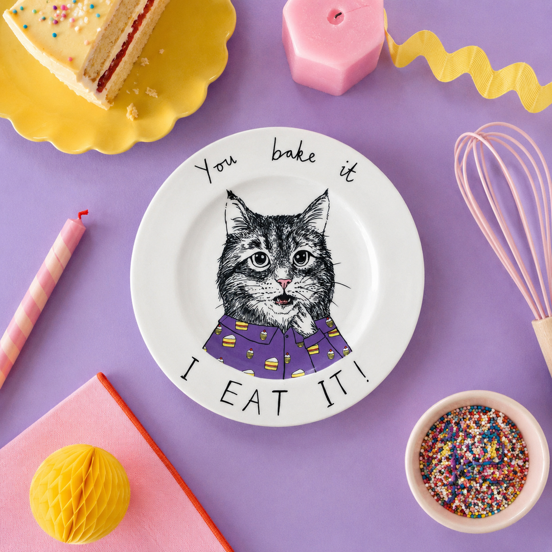 'You Bake It, I Eat It!' Side Plate