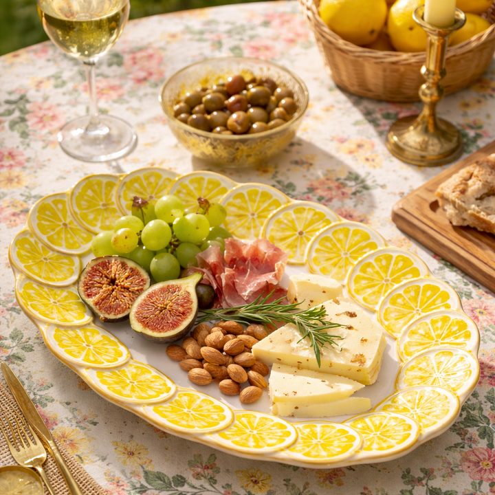 Lemon Serving Platter