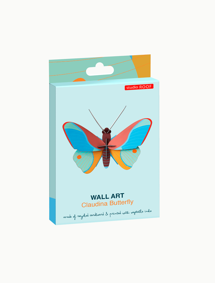 Claudina Butterfly 3D Model Kit