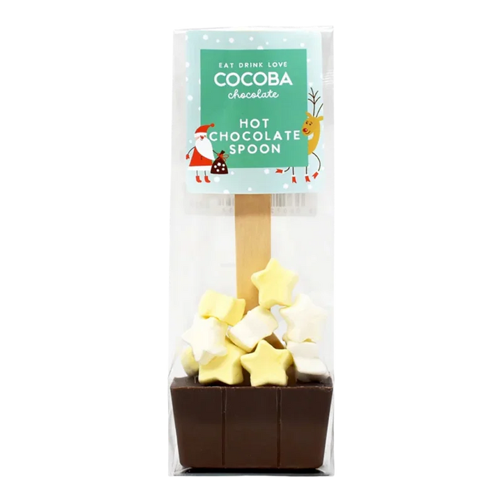Christmas Star Marshmallow Hot Chocolate Spoon